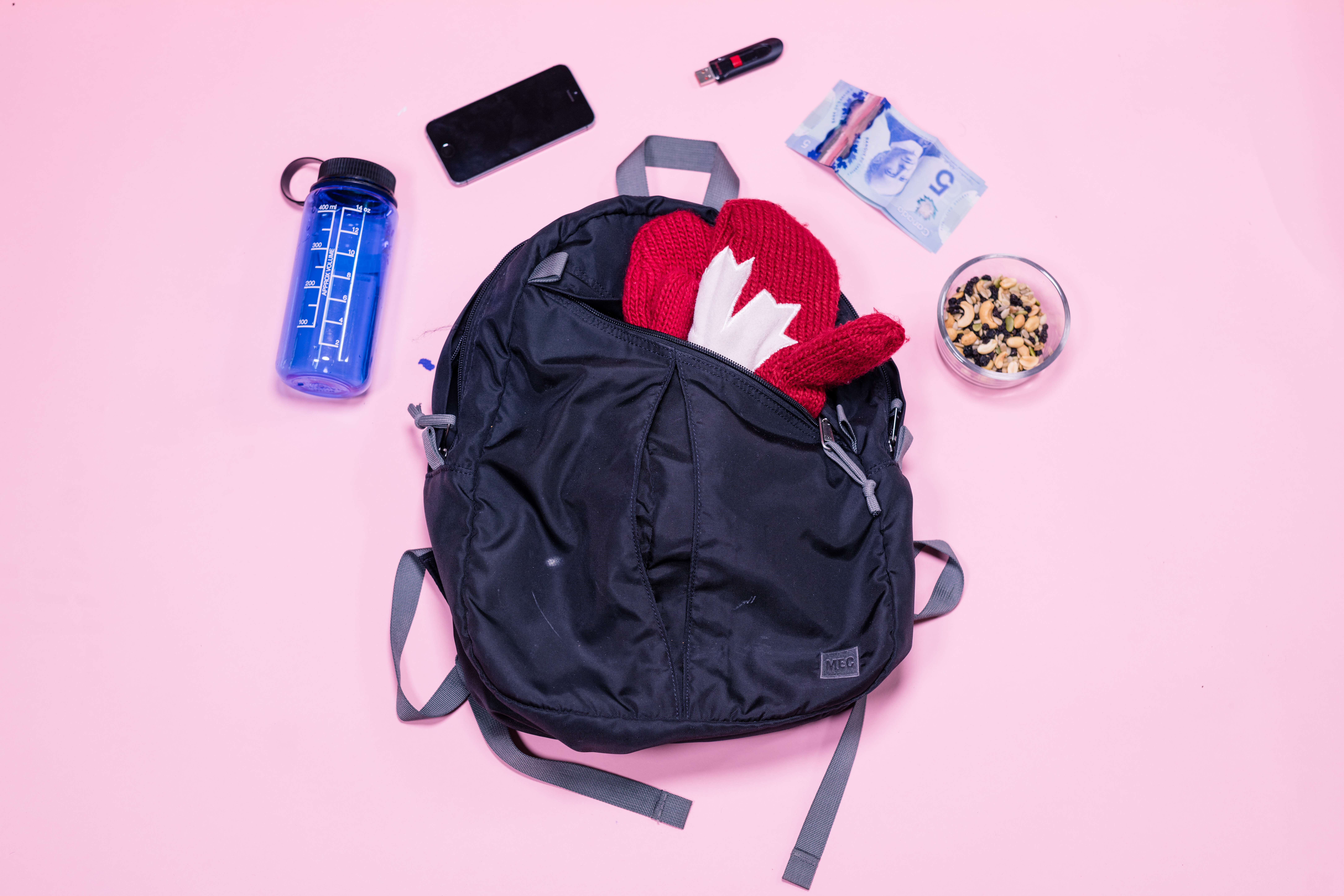 Backpack essentials